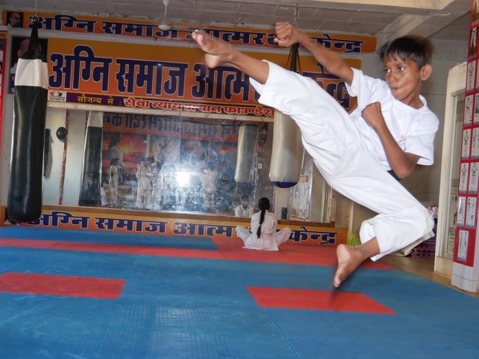 Agni Samaj students selected for karate competition