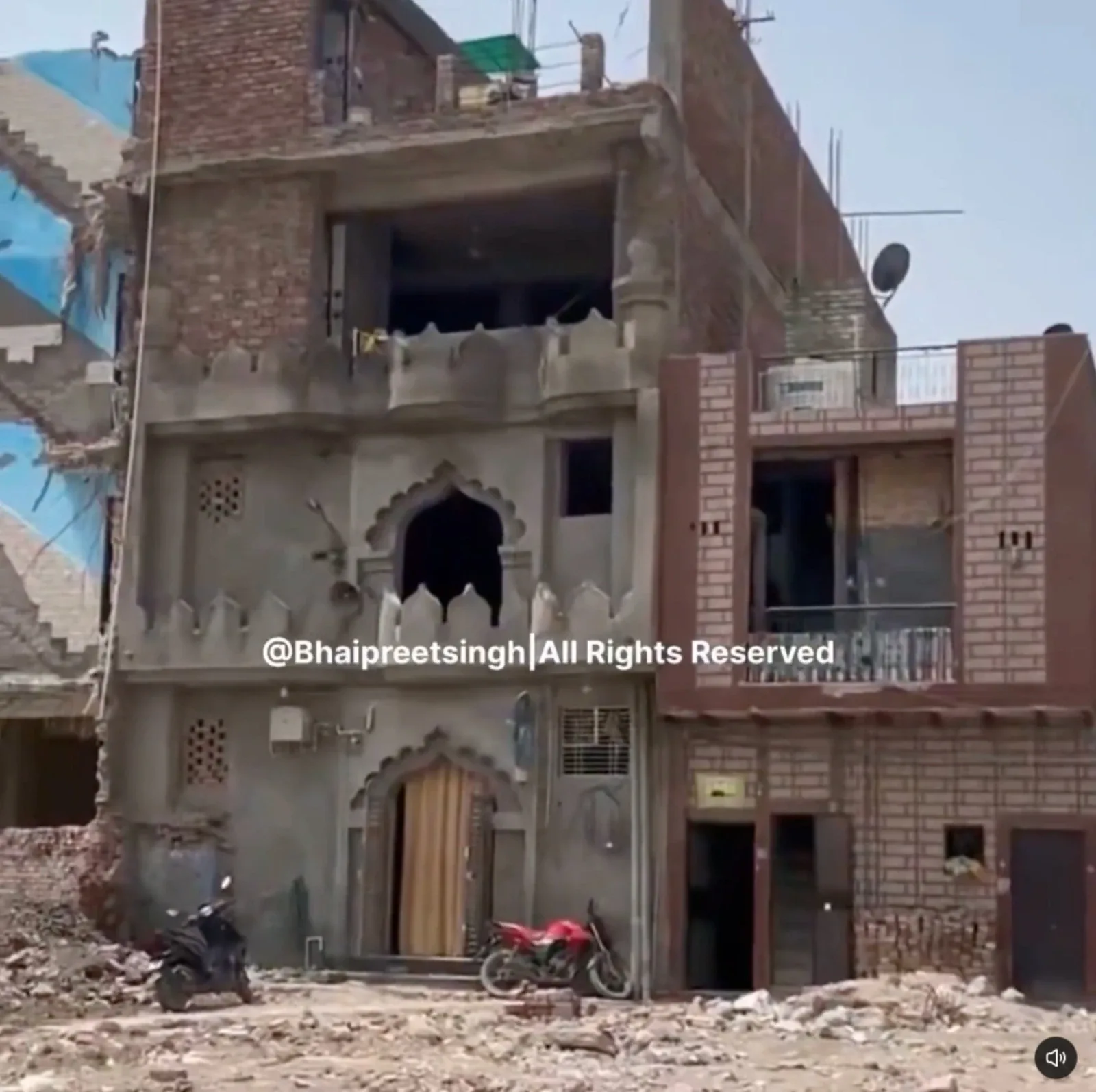 Before Illegal Multi-Storey Mosque Demolished