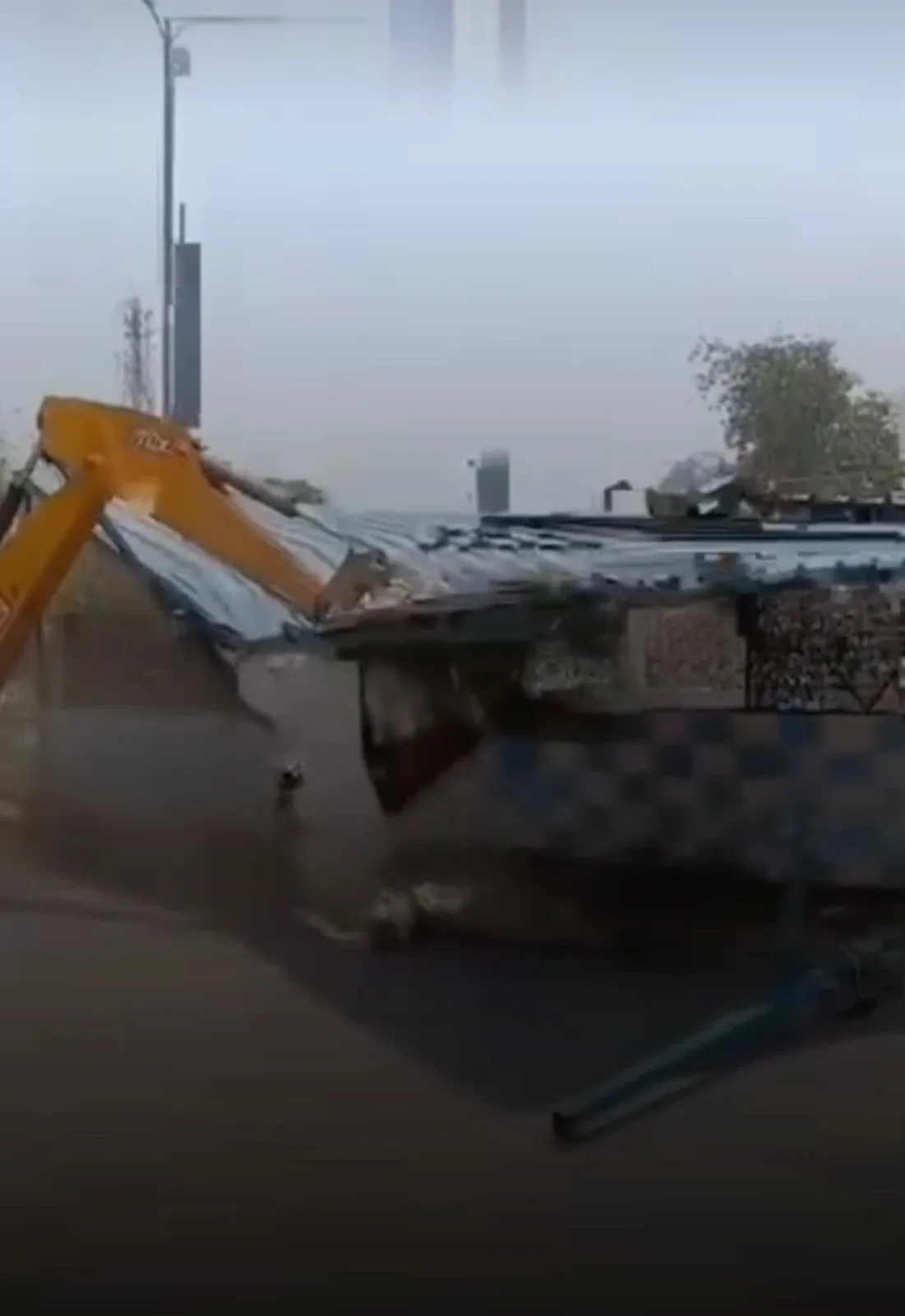 After Illegal Mazaar on Road Removed