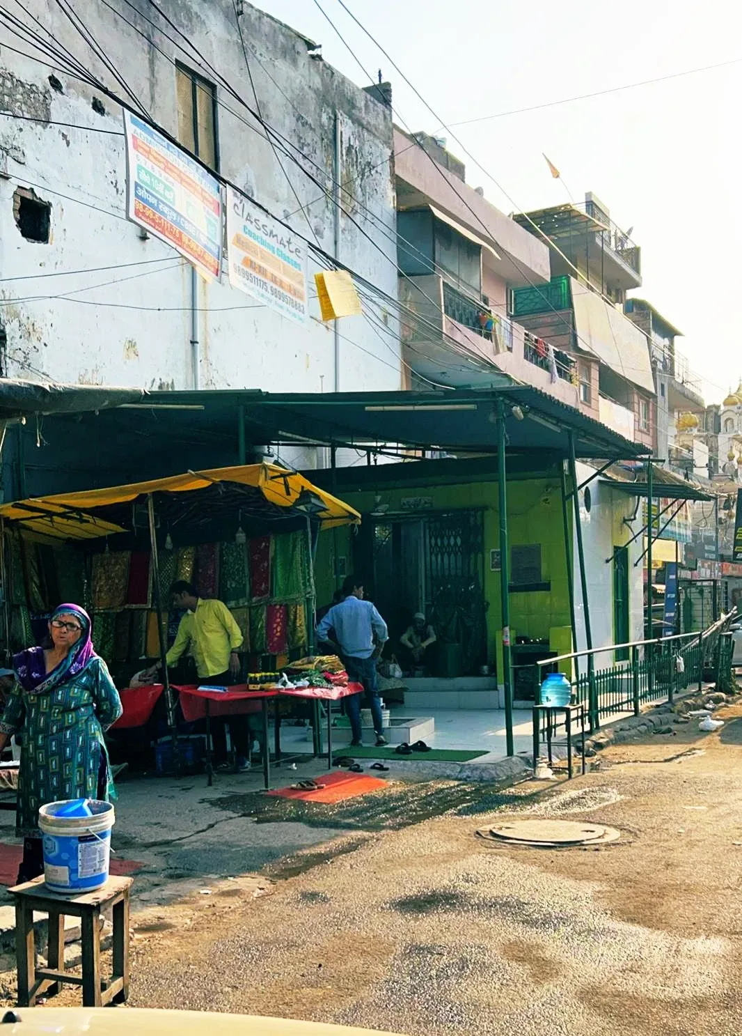 Before Illegal Roadside Dargah Demolished