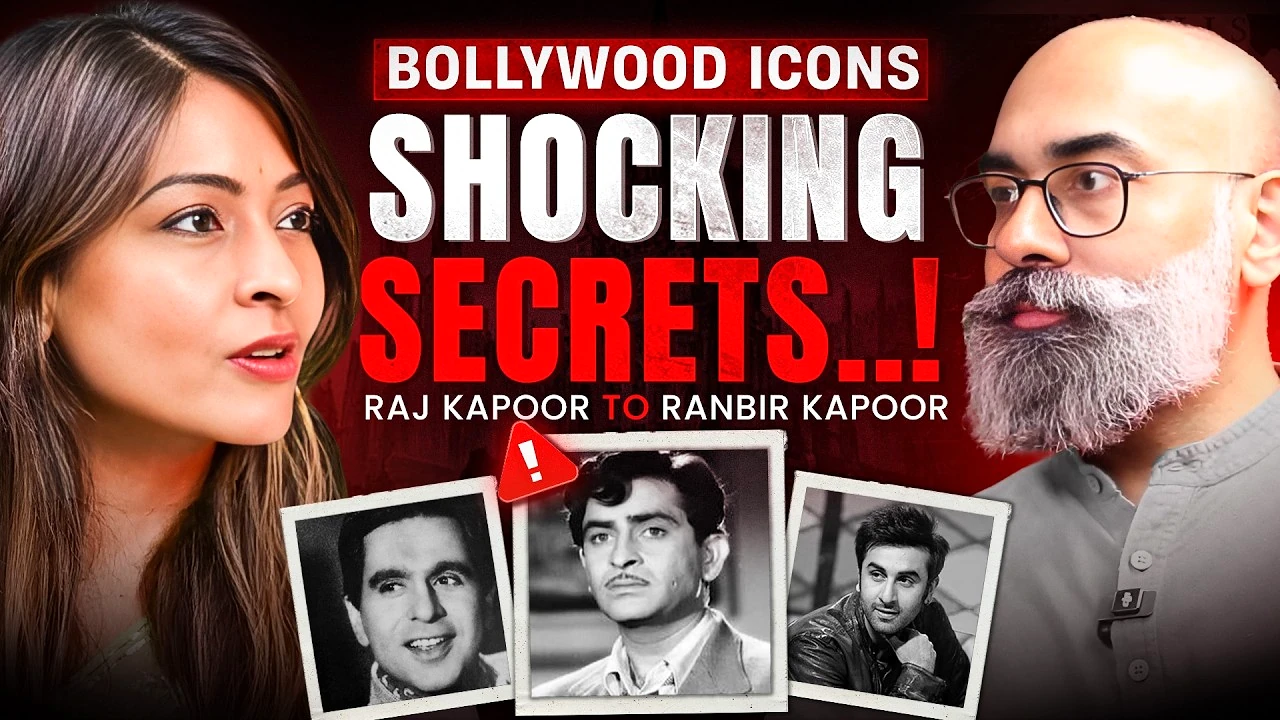Sanjeev Newar interview on Bollywood exposing Raj Kapoor family scandal, Dilip Kumar mocking Lata Mangeshkar, and hidden Bollywood secrets on The Raavya Sarda Show.