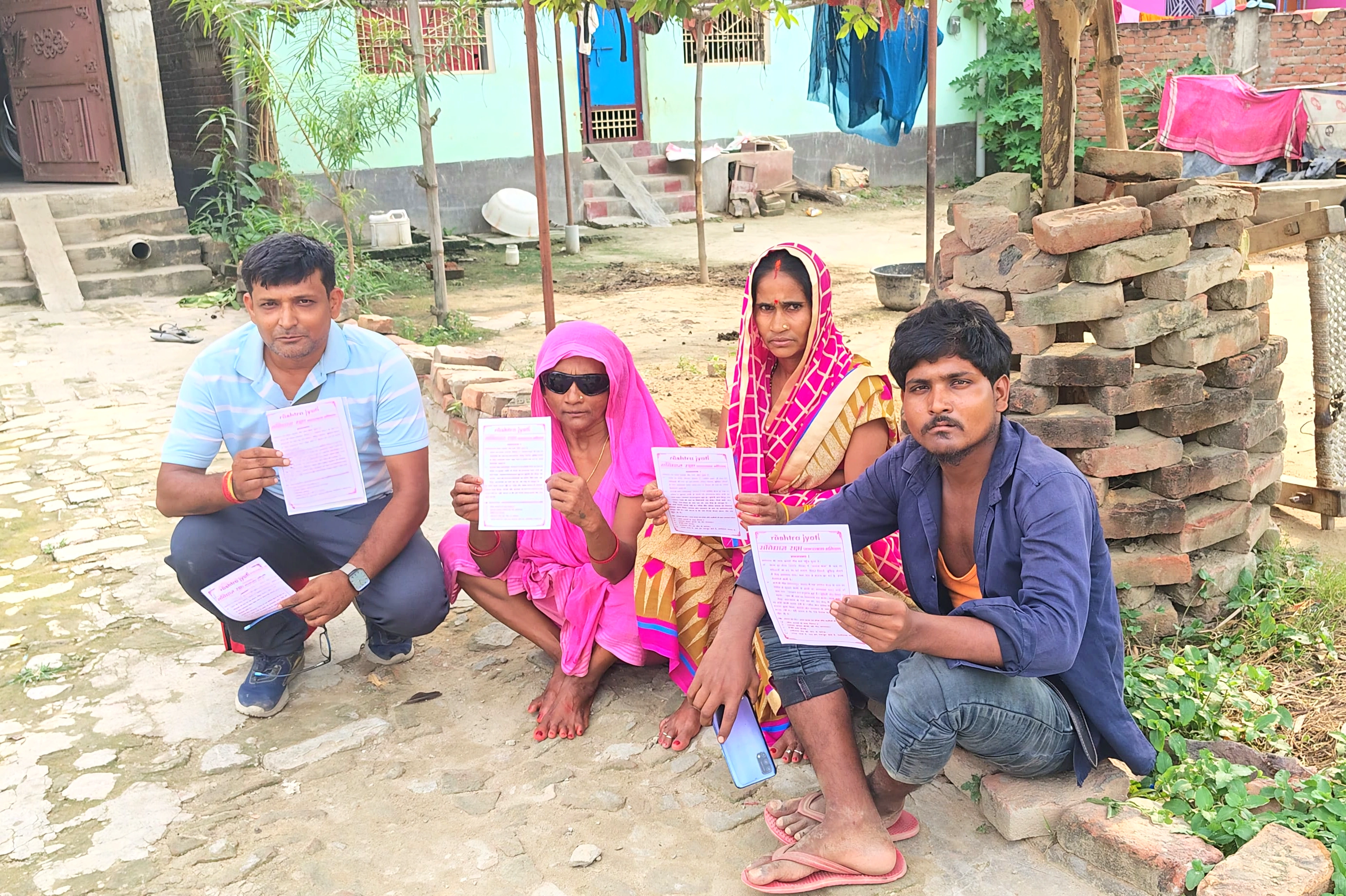 Image accompanying the report: Rashtra Jyoti Launches Village-to-Village Pamphlet Campaign Against Illegal Conversion Rackets