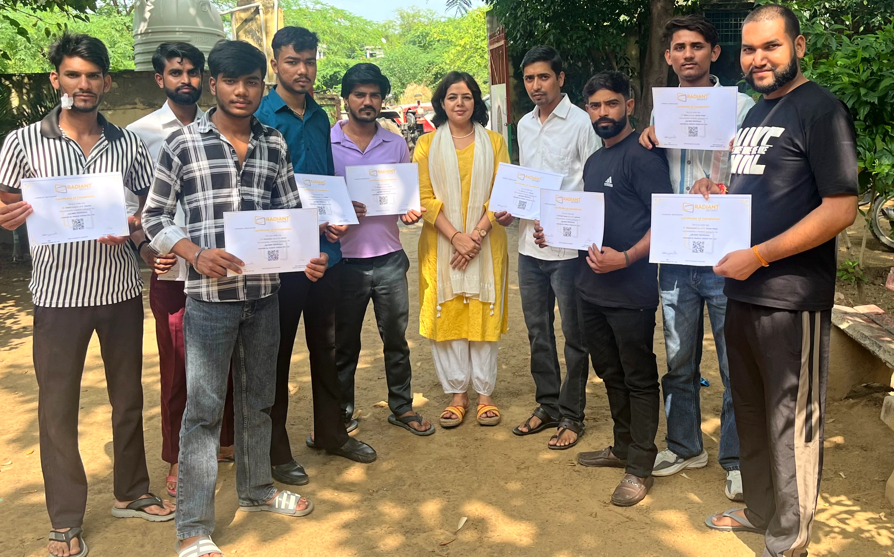 Image accompanying the report: 'Where are Hindu Barbers?' Sewa Nyaya Utthan Steps In to Reclaim Lost Ground in Salon Industry